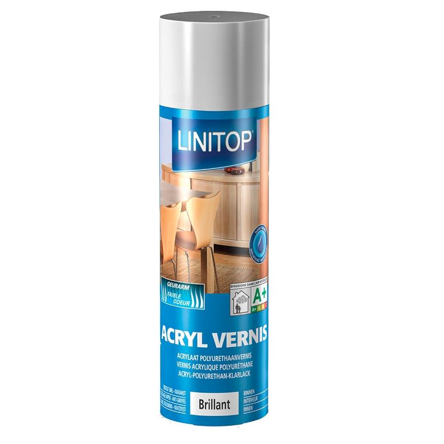 ACRYL VERNIS SPRAY : Vernis acrylique intérieur en aérosol